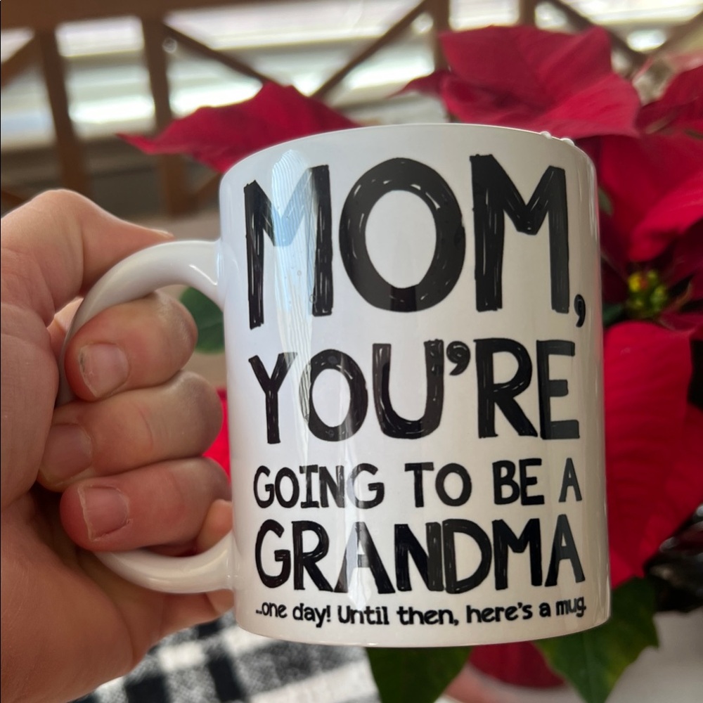 Baby announcement YOU WILL BE GRANDMA